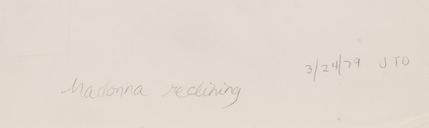 Madonna, Reclining