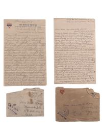[AFRICAN AMERICANA]. Extensive manuscript archive documenting the experiences of the Rice Family of Roanoke, Virginia, during the Great Depression and World Wars I and II. Ca 1892-1950s.