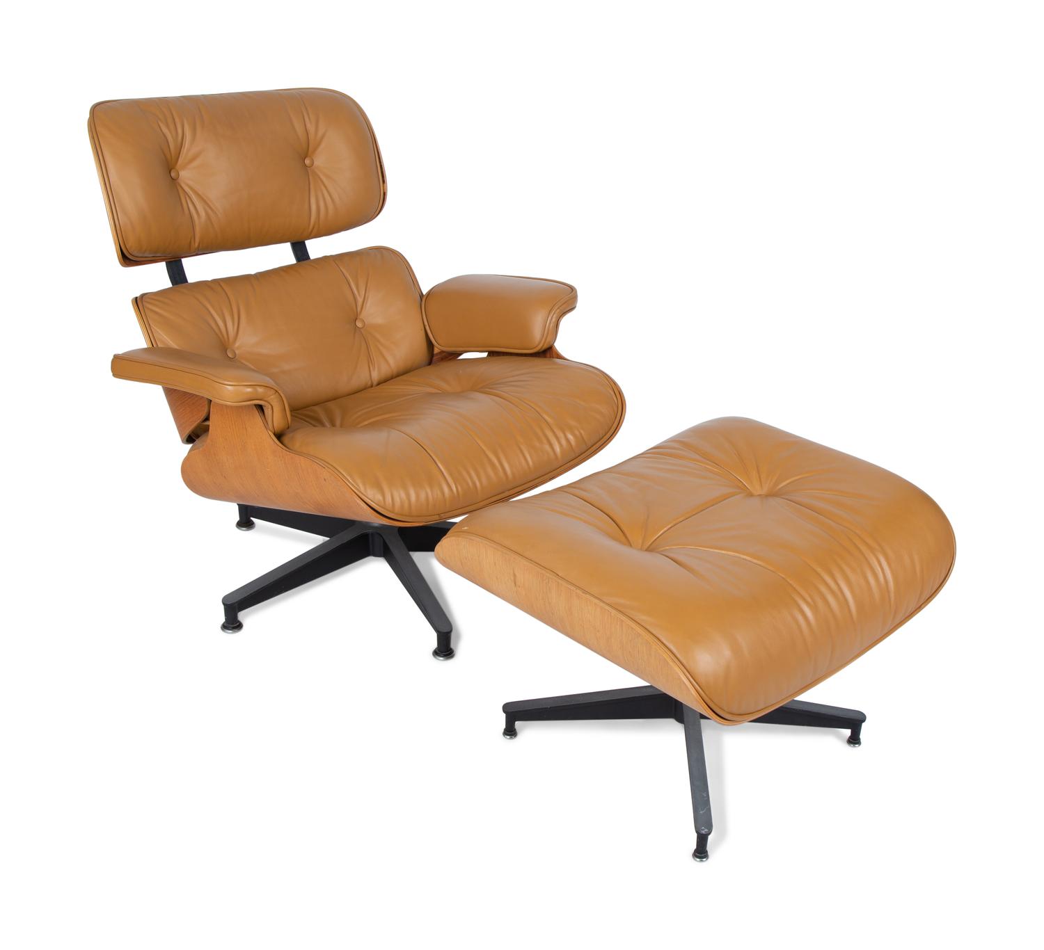 Lounge Chair and Ottoman , model 670 and 671