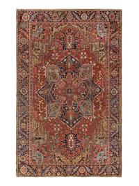 A Heriz Rug