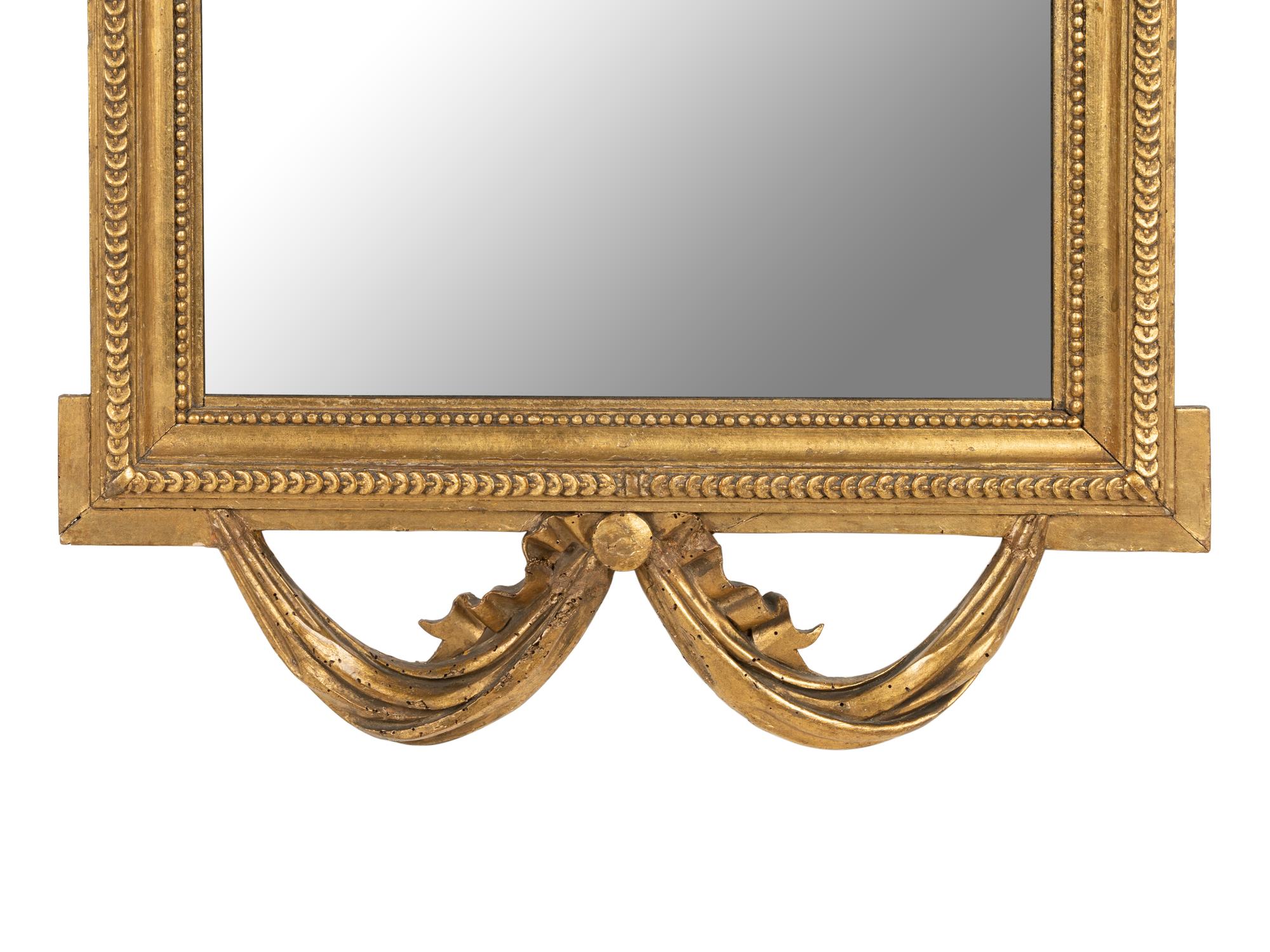 An Italian Giltwood Mirror Frame