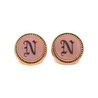 ANTIQUE, HARDSTONE INTAGLIO CUFFLINKS