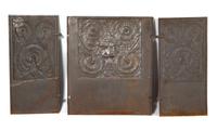 A Cast Iron Fireplace Back Height 30 1/2 inches. — 19TH/20TH CENTURY