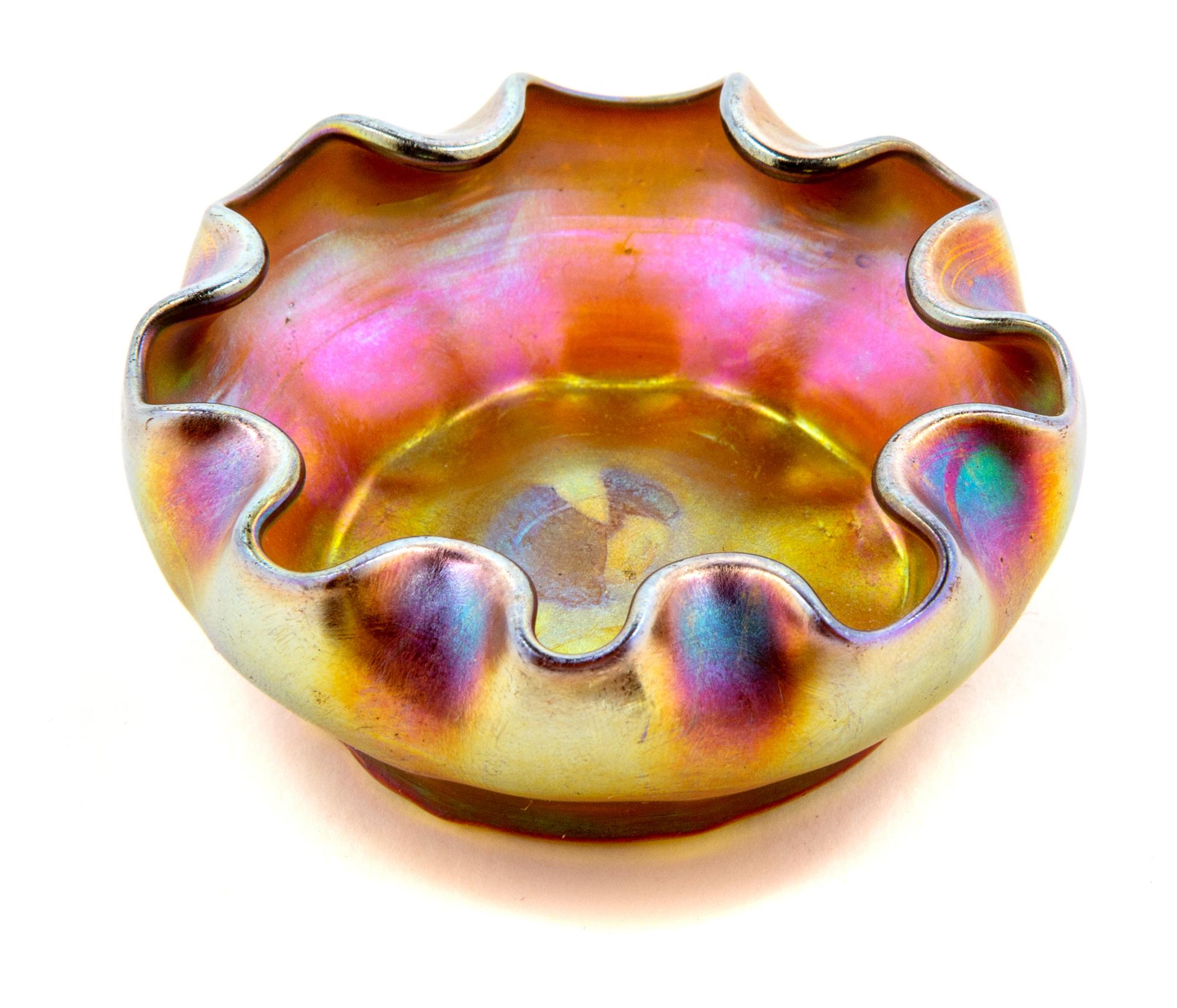 Tiffany Studios, American, Early 20th Century, Salt Dish