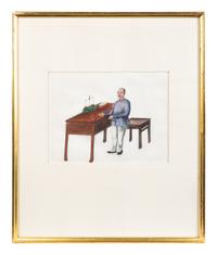 A Pair of Chinese Pith Paintings — 20TH CENTURY