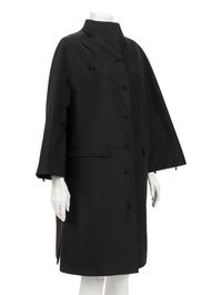 Ralph Rucci Silk Taffeta Jacket with Topstitching Detail