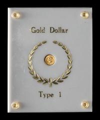An 1851 Liberty Head: Type I $1 Gold Coin