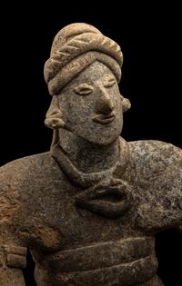 A Colima Seated Figure
