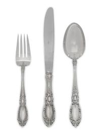 An American Silver Flatware Service