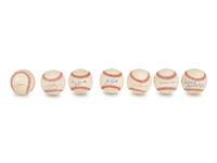 A Group of 14 Hall of Fame Pitcher Signed Autograph Baseballs (Beckett Authentication Services BAS Certified),