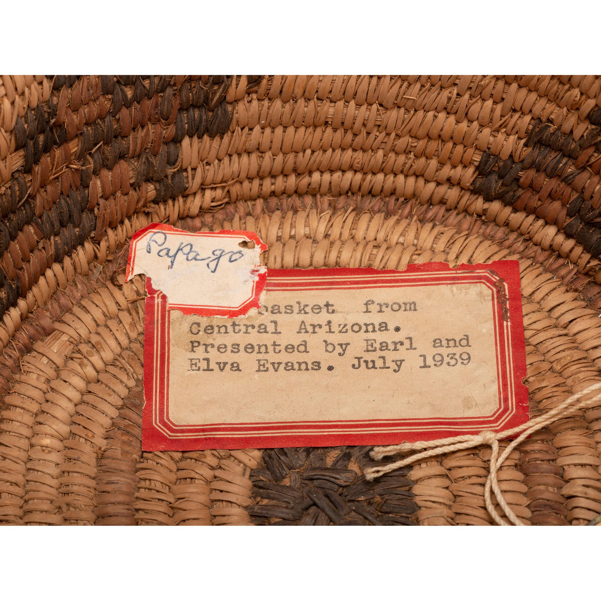 Akimel and Tohono O'odham Baskets