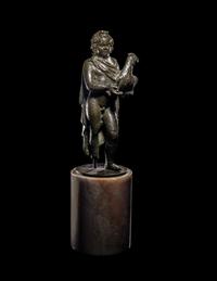 A Hellenistic Bronze Child or Eros