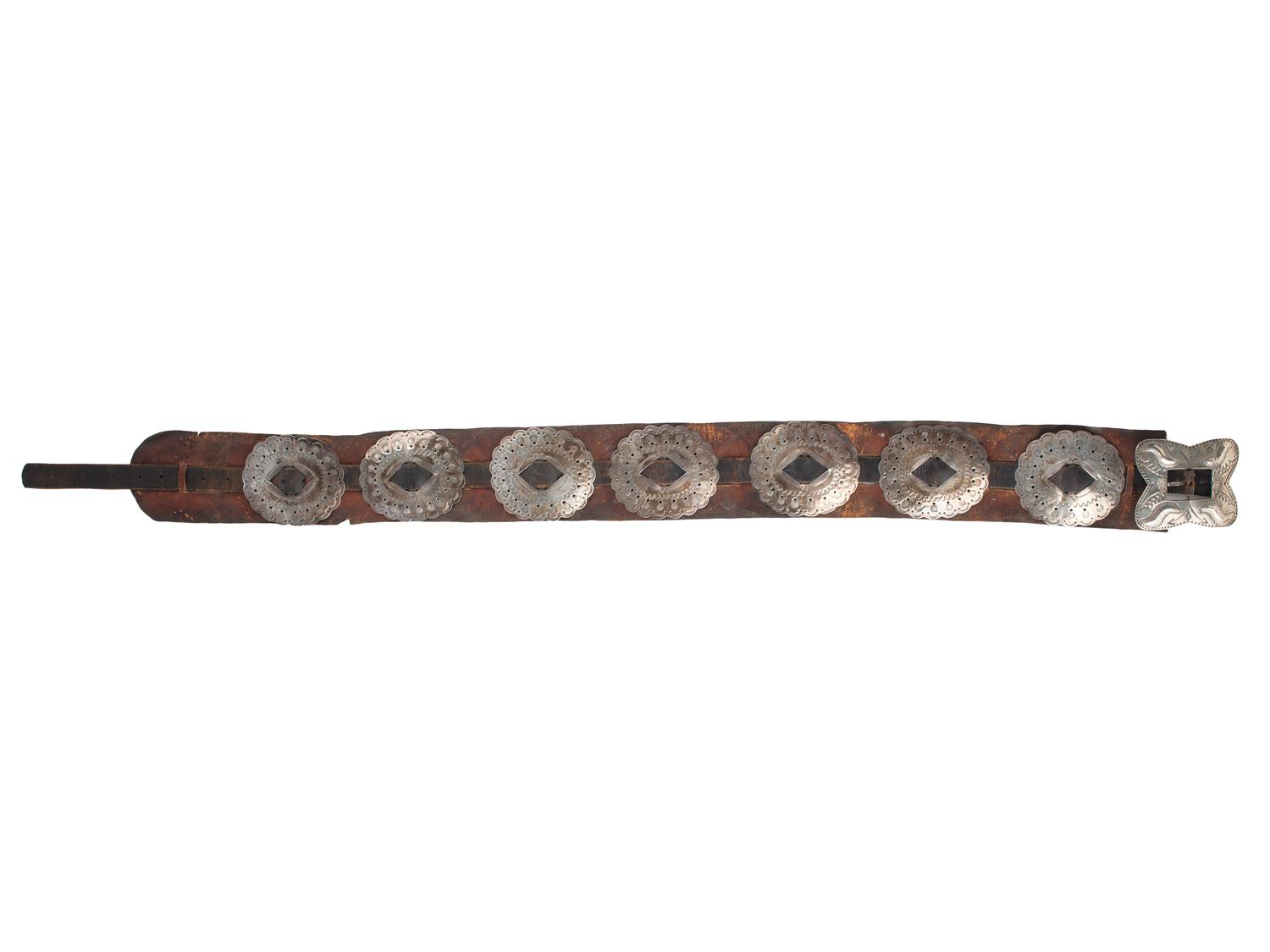 Heavily Stamped Concha Belt