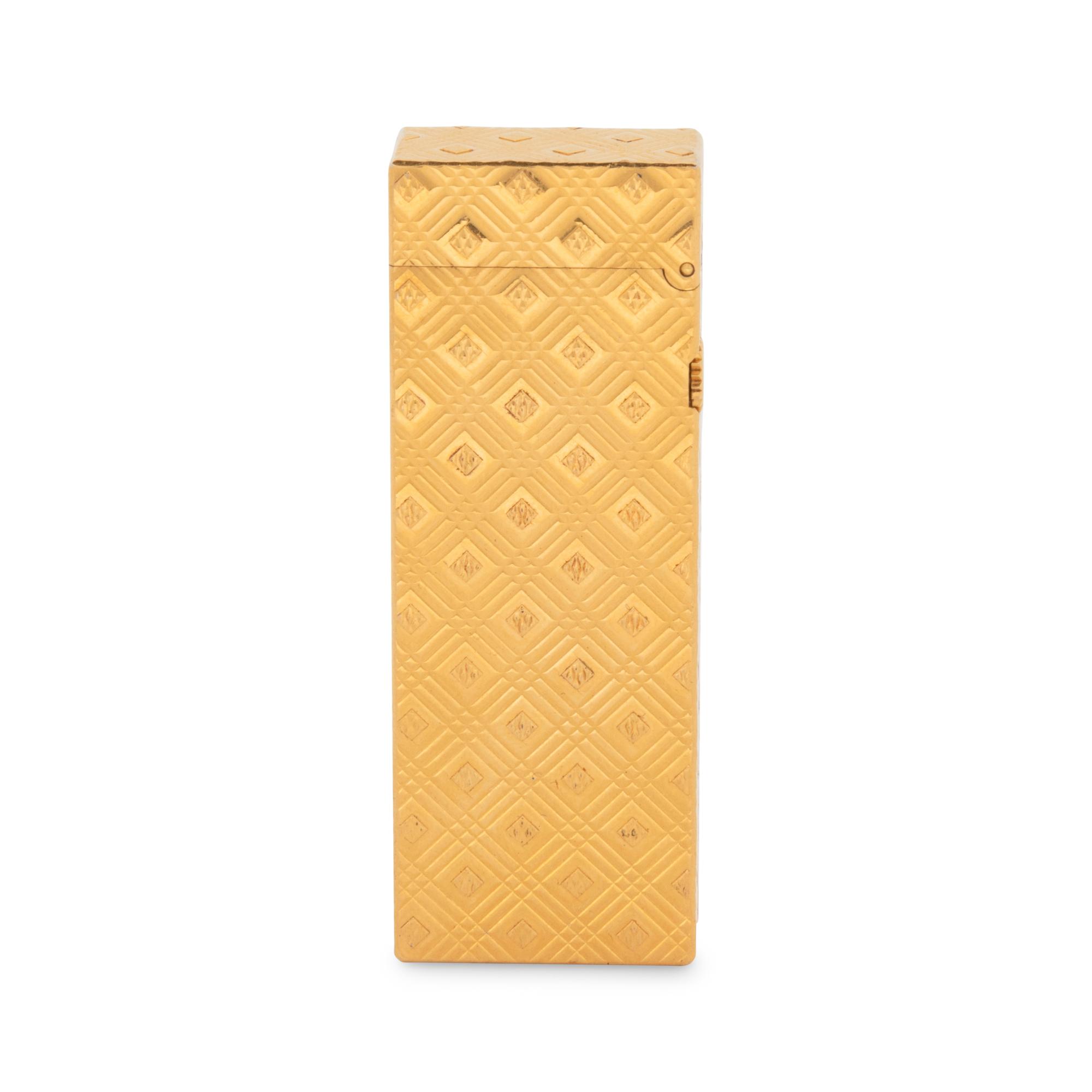 DUNHILL, GOLD-TONE LIGHTER