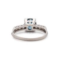 SAPPHIRE AND DIAMOND RING