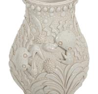 A Chinese Stippled 'Chicken Skin' Porcelain Vase