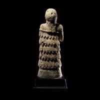 A Sumerian Gypsum Female Worshipper