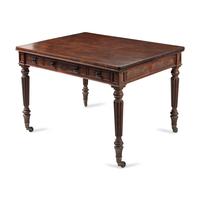 A William IV Mahogany Extension Occasional Table