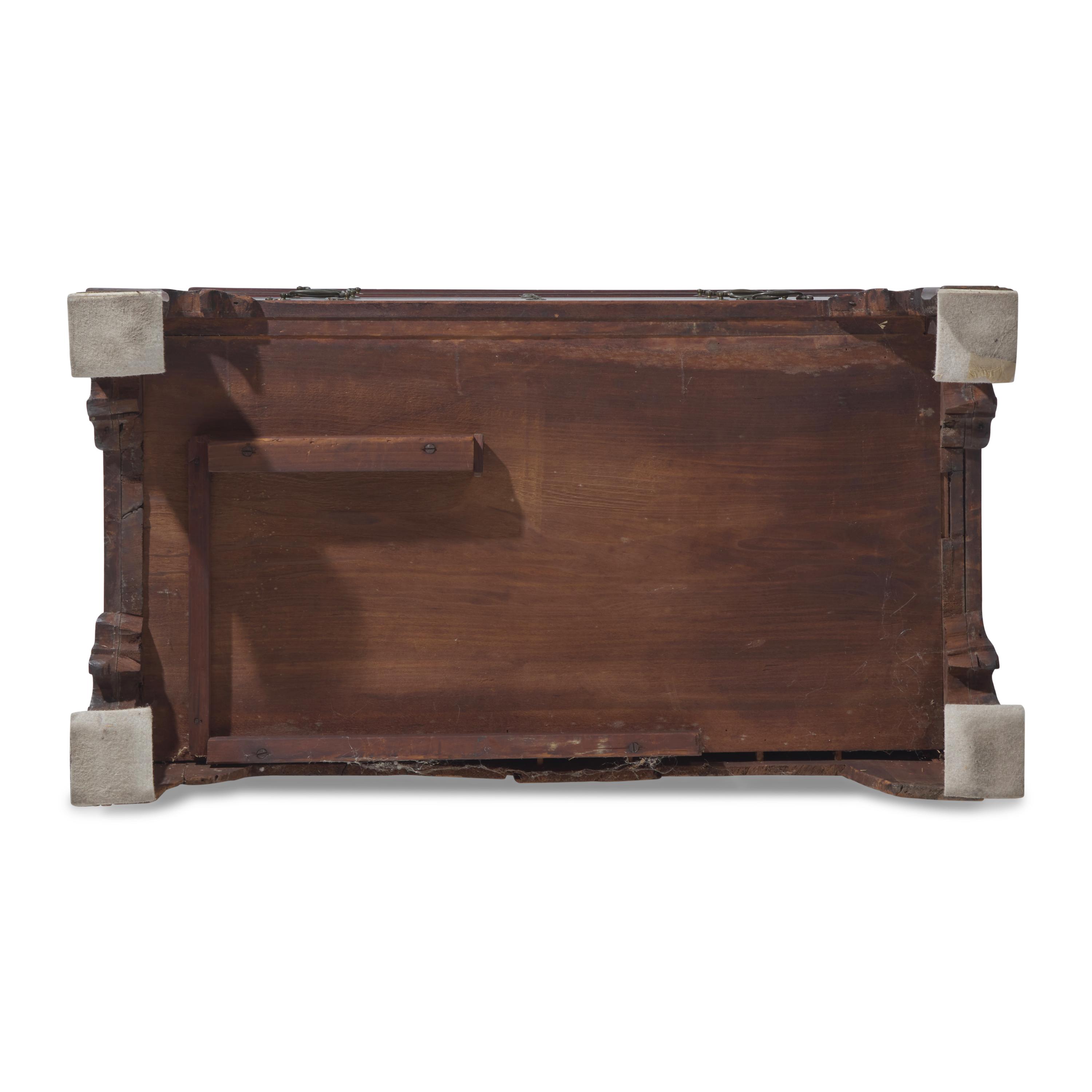 A Chippendale Figured Walnut Chest-on-Chest