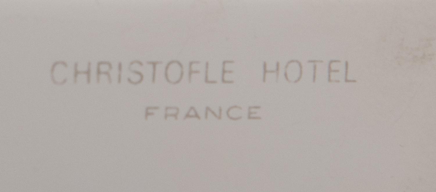 A Christofle Silver-Plate Flatware Service