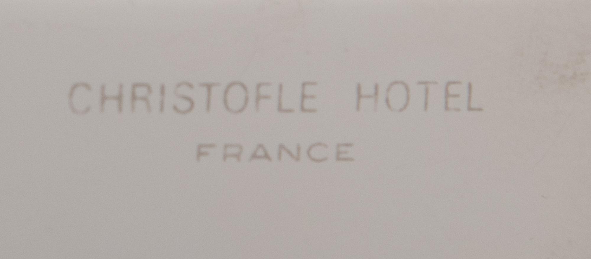 A Christofle Silver-Plate Flatware Service
