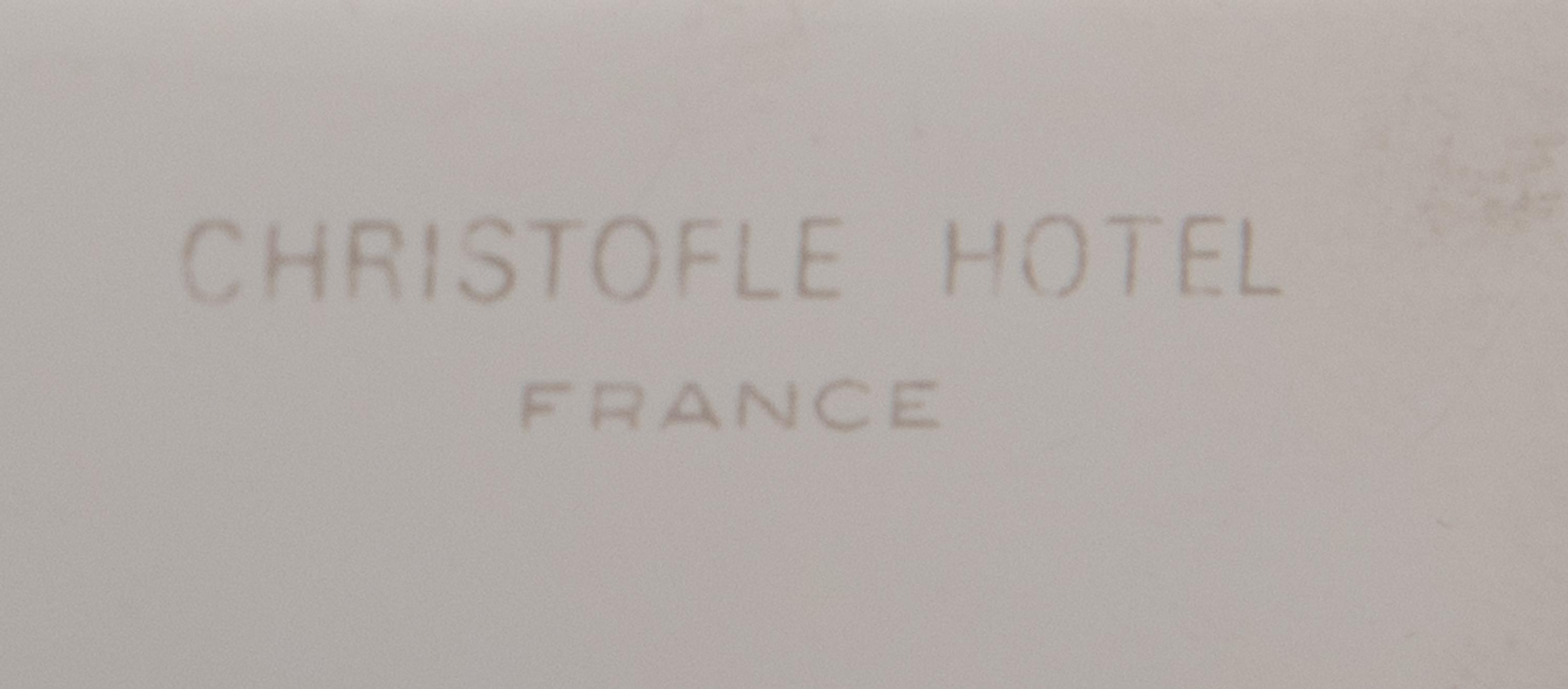 A Christofle Silver-Plate Flatware Service