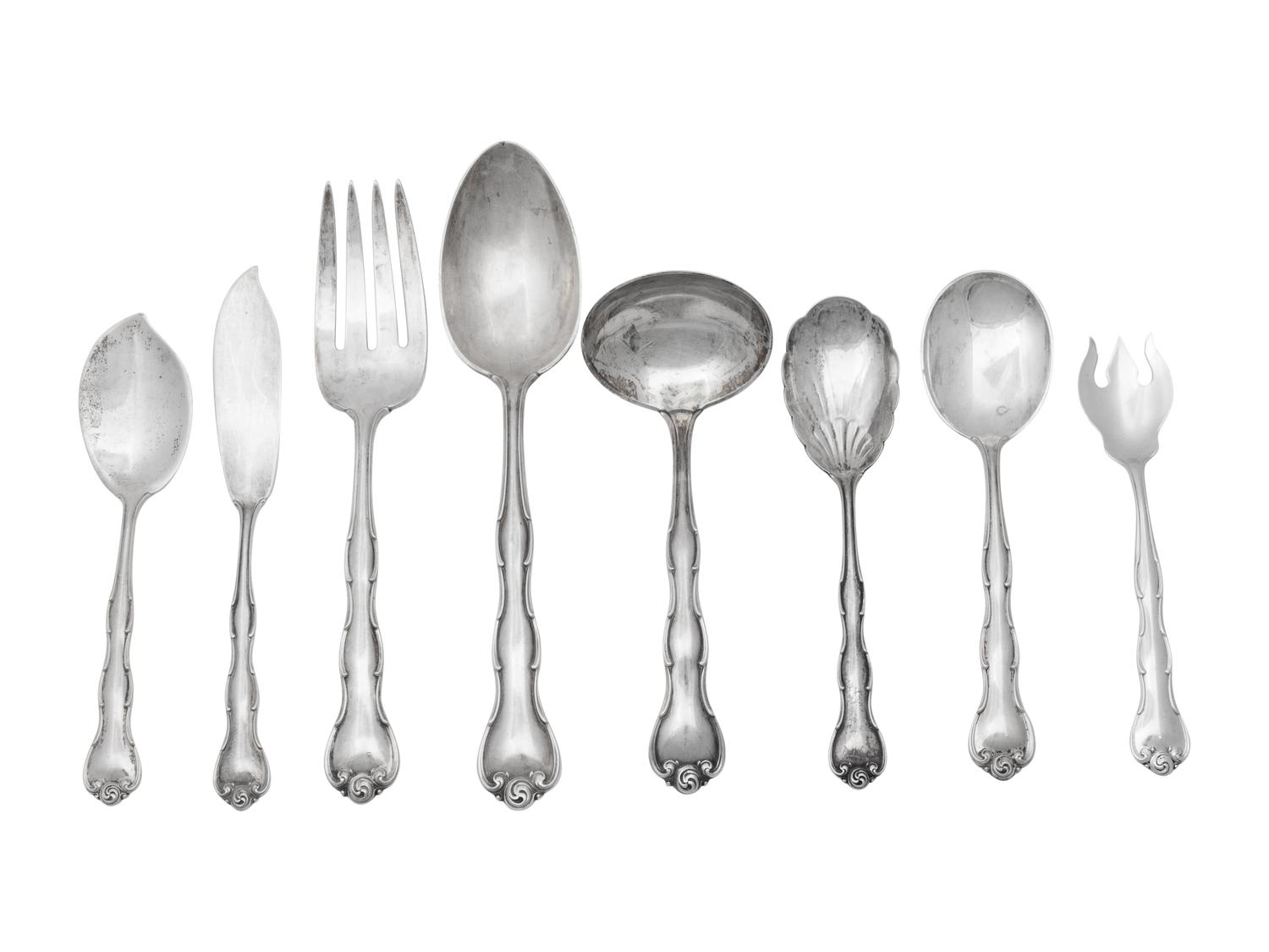 A Gorham Rondo Flatware Service