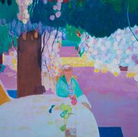 Woman Seated under a Tree