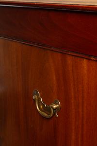 A George III Style Mahogany Partner's Desk