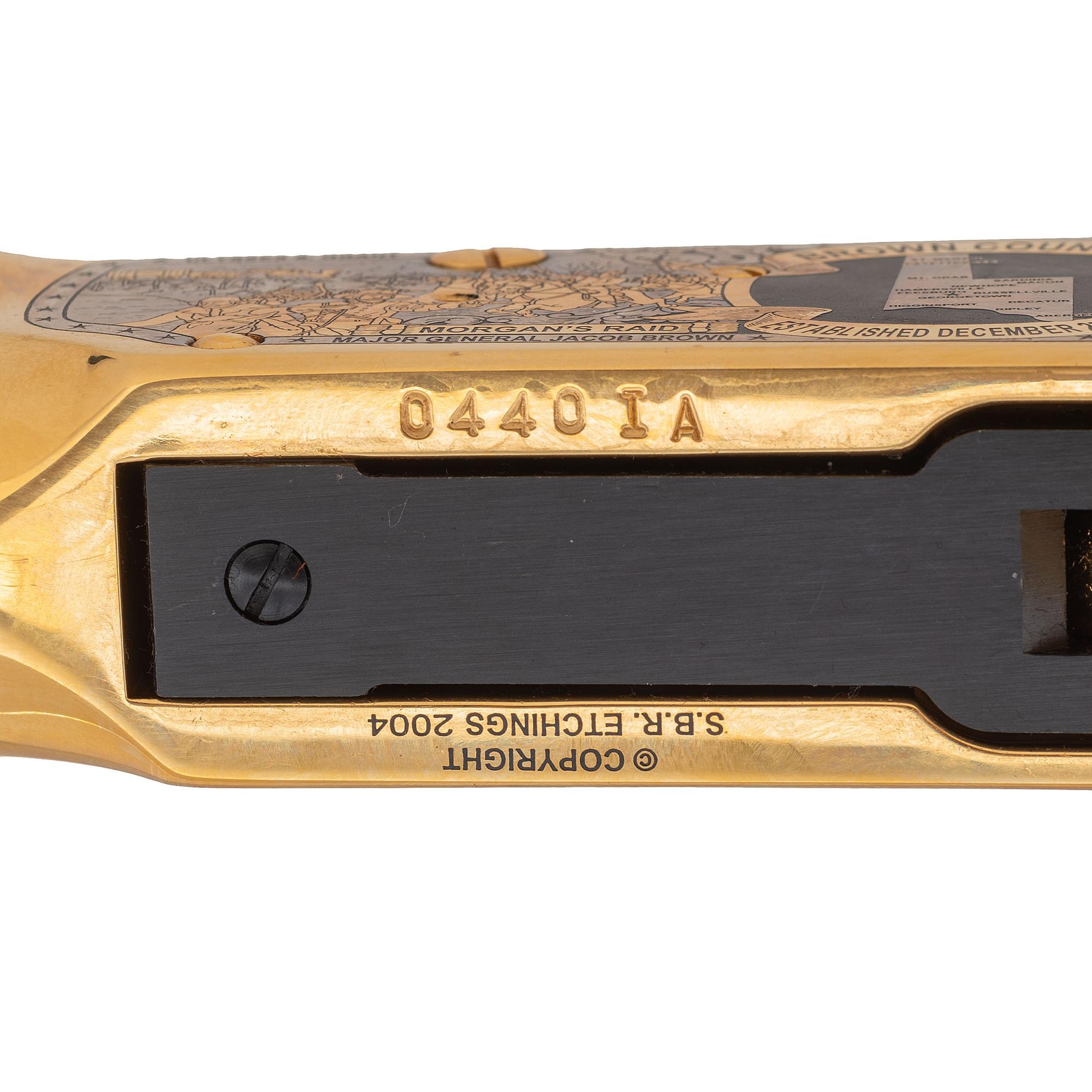 * Winchester Model 9410 Brown County Ohio Tribute Rifle