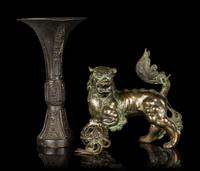 Two Chinese Bronze Articles