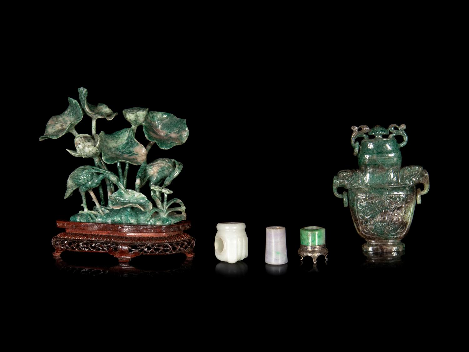 Five Chinese Jadeite Articles