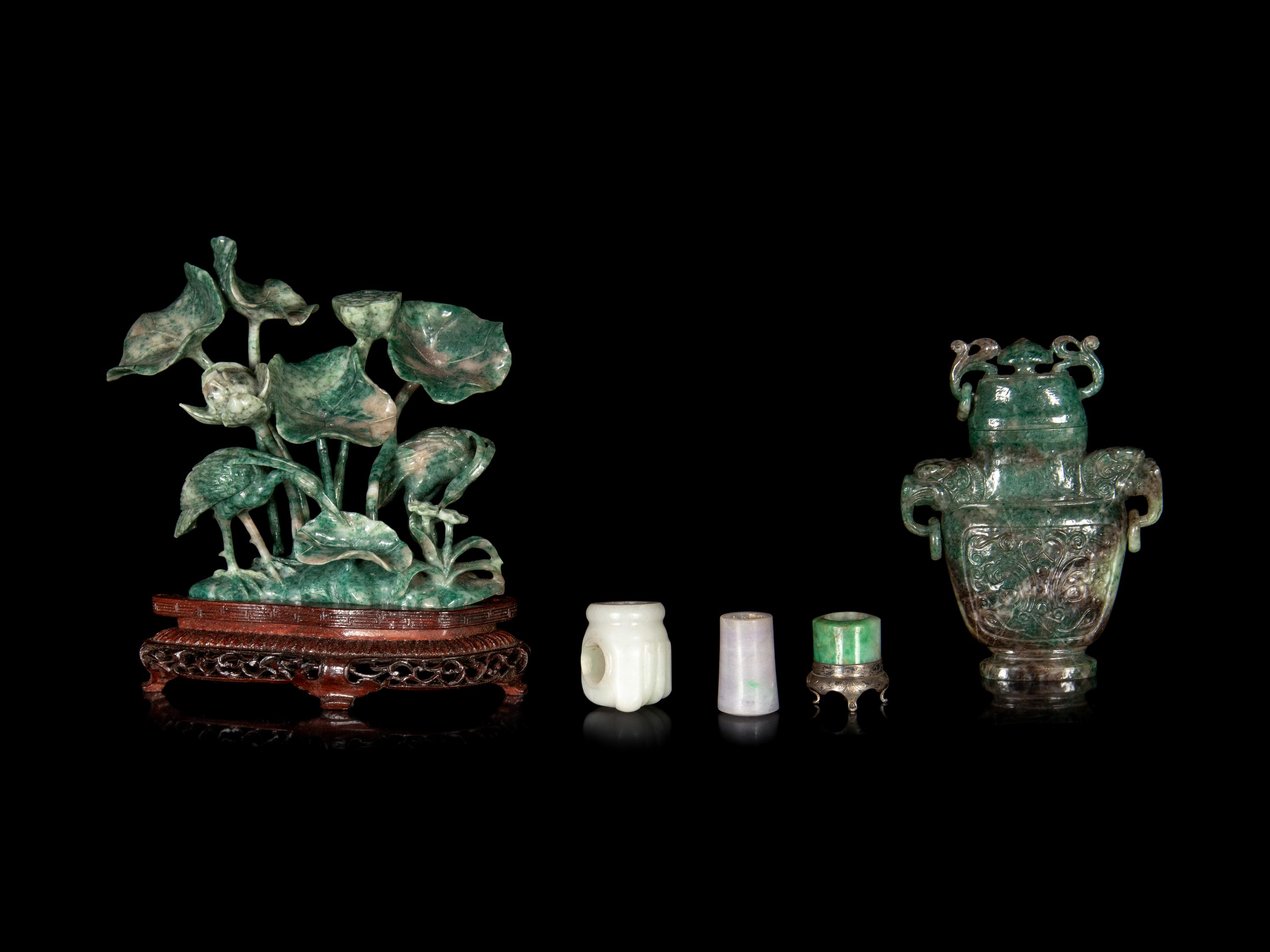 Five Chinese Jadeite Articles
