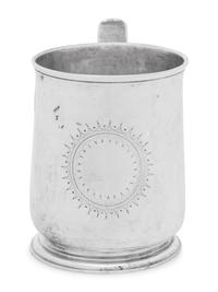 A George II Silver Cann