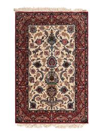 A Qom Wool Prayer Rug