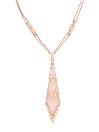 STEPHEN WEBSTER, QUARTZ AND DIAMOND 'CRYSTAL HAZE' NECKLACE