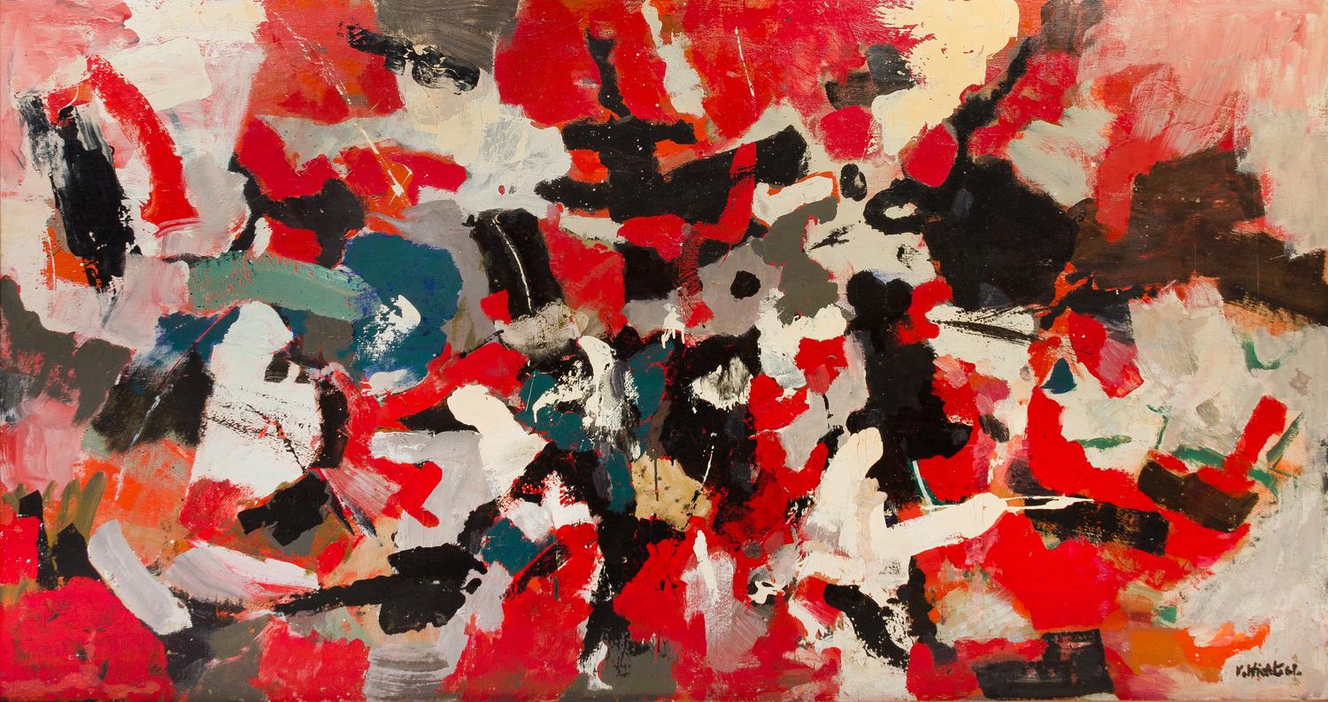 John Von Wicht, (American/German, 1888-1970), Untitled, 1961