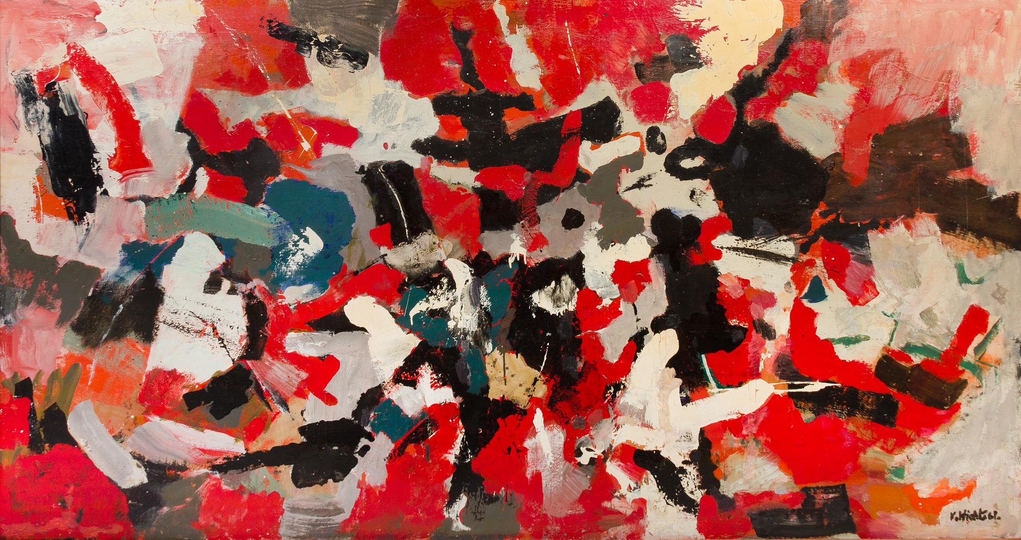 John Von Wicht, (American/German, 1888-1970), Untitled, 1961