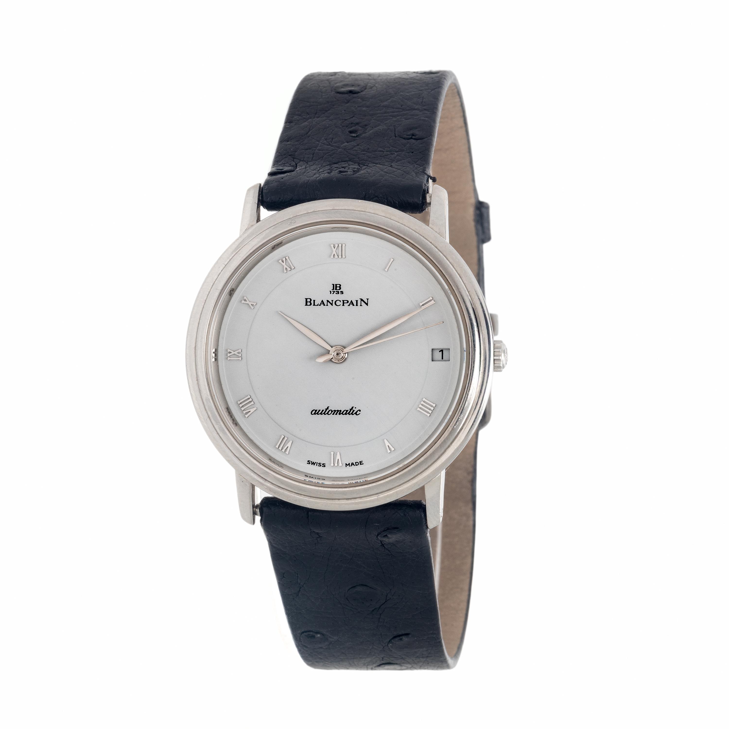 Blancpain, Stainless Steel 'Villeret' Ultra-Slim Automatic Watch
