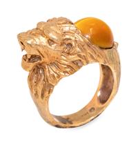 A Collection of Yellow Gold Rings,