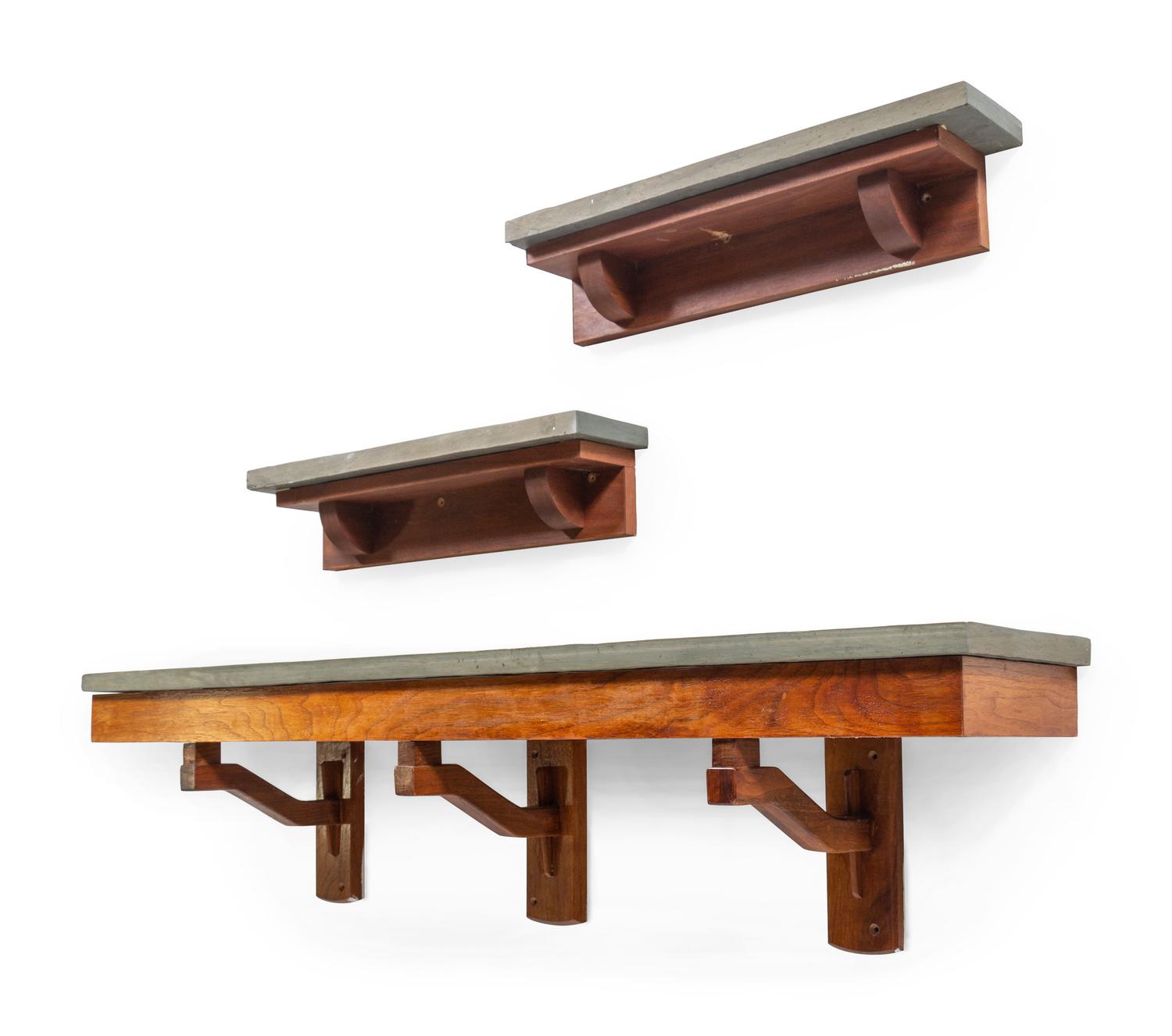 Three Wall Shelves