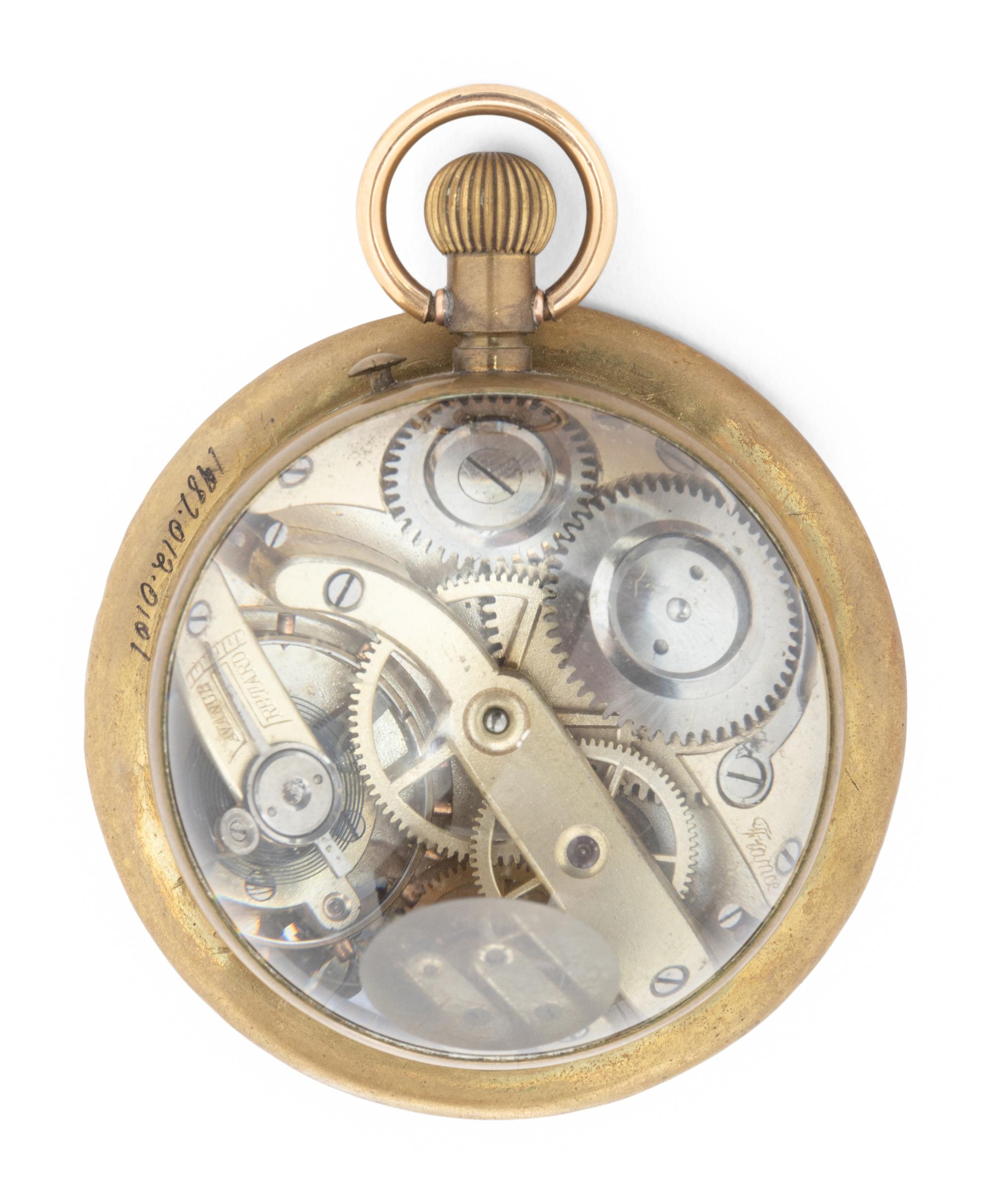 A Continental Guilloche Enamel and Jewel Decorated Table Clock