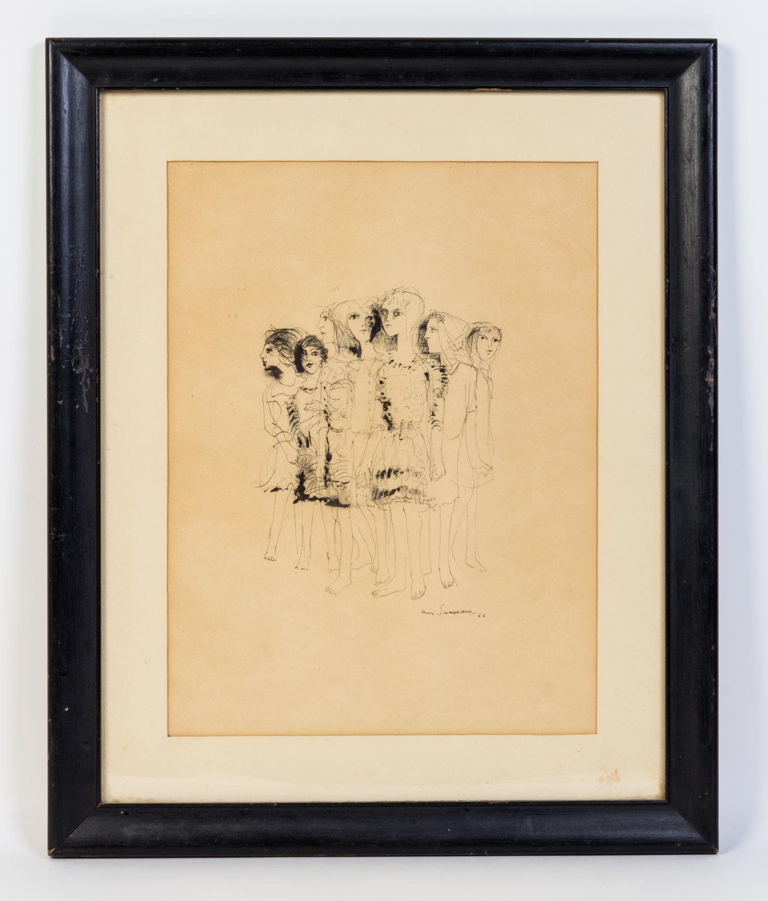 Artist Unknown, (20th century), Untitled (Group of Women), 1966