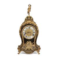 A Napoleon III Gilt Bronze Mounted Boulle Marquetry Bracket Clock
