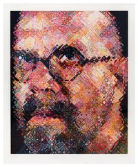 Chuck Close, (American, b. 1940), Self Portrait, 2000