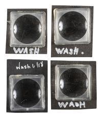 [WASHINGTON, George (1732-1799)]. Strands of hair attributed to George Washington.