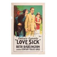 Six Century Comedy "Love Sick" Film Posters
