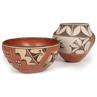 Zia Polychrome Pottery
