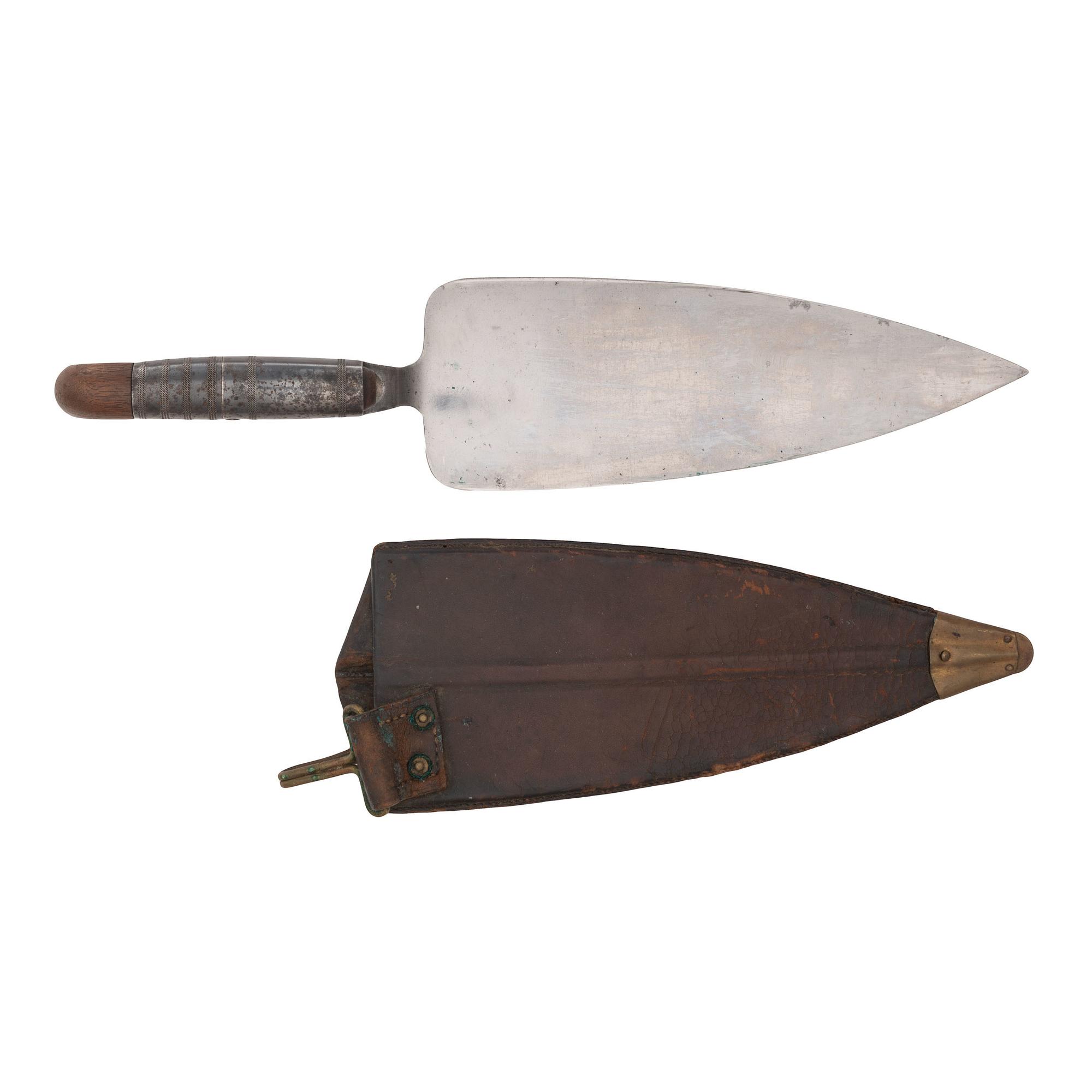US Model 1873 Trowel Entrenching Bayonet with Scabbard