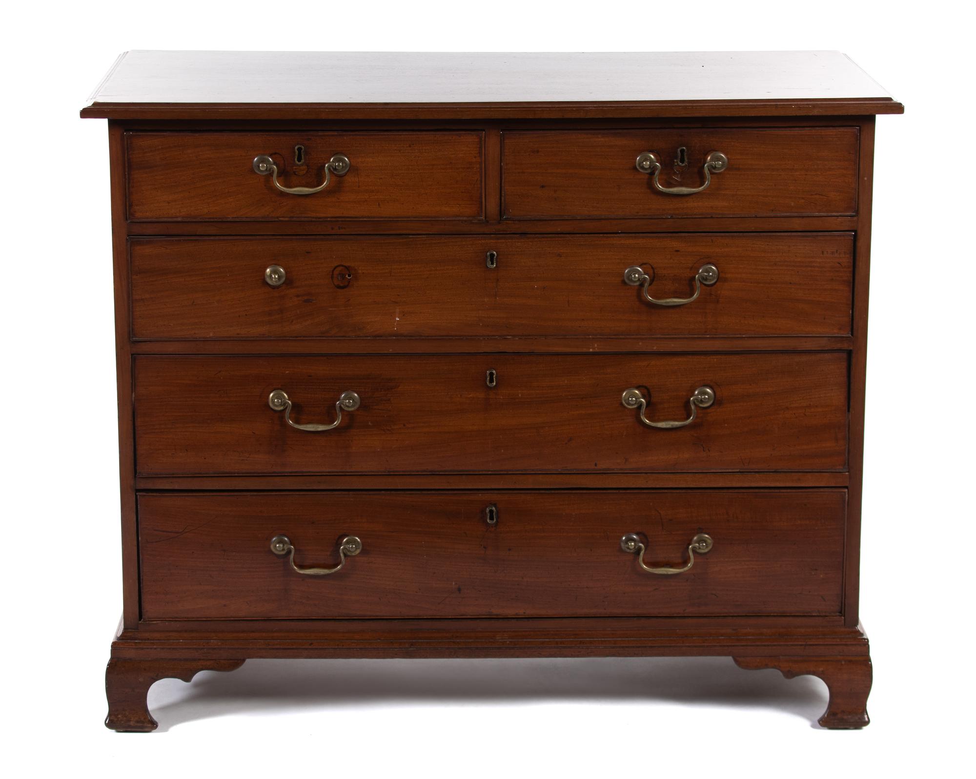 A George III Mahogany Chest of Drawers